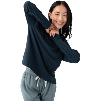 Cozy Earth Women's StudioLite Crewneck - Sweatshirts - SwagWear