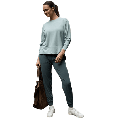 Cozy Earth Women's StudioLite Crewneck - Sweatshirts - SwagWear