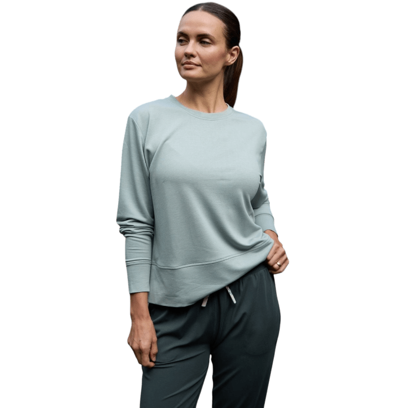 Cozy Earth Women's StudioLite Crewneck - Sweatshirts - SwagWear