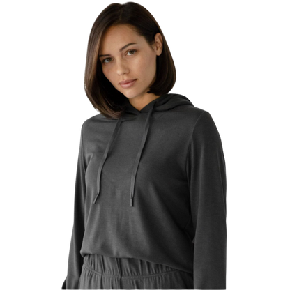 Cozy Earth Women’s Ultra-Soft Bamboo Hoodie - Charcoal / XS - Hoodies