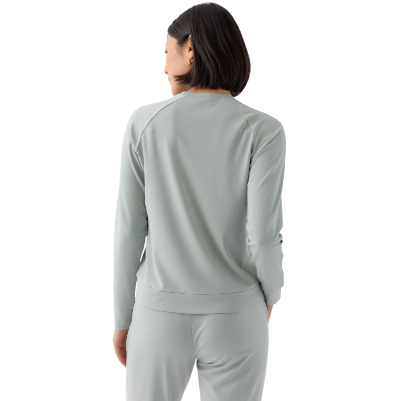Cozy Earth Women’s Ultra-Soft Bamboo Pullover Crew - Sweatshirts