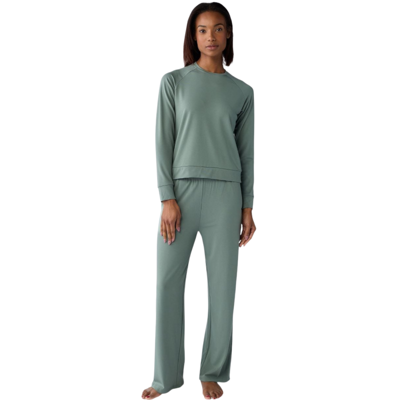 Cozy Earth Women’s Ultra-Soft Bamboo Pullover Crew - Sweatshirts