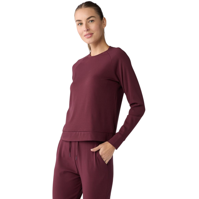 Cozy Earth Women’s Ultra-Soft Bamboo Pullover Crew - Sweatshirts