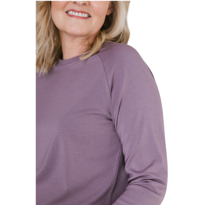 Cozy Earth Women’s Ultra-Soft Bamboo Pullover Crew - Sweatshirts