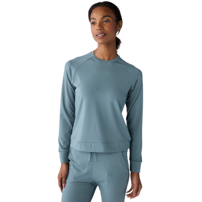 Cozy Earth Women’s Ultra-Soft Bamboo Pullover Crew - Sweatshirts