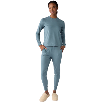 Cozy Earth Women’s Ultra-Soft Bamboo Pullover Crew - Sweatshirts