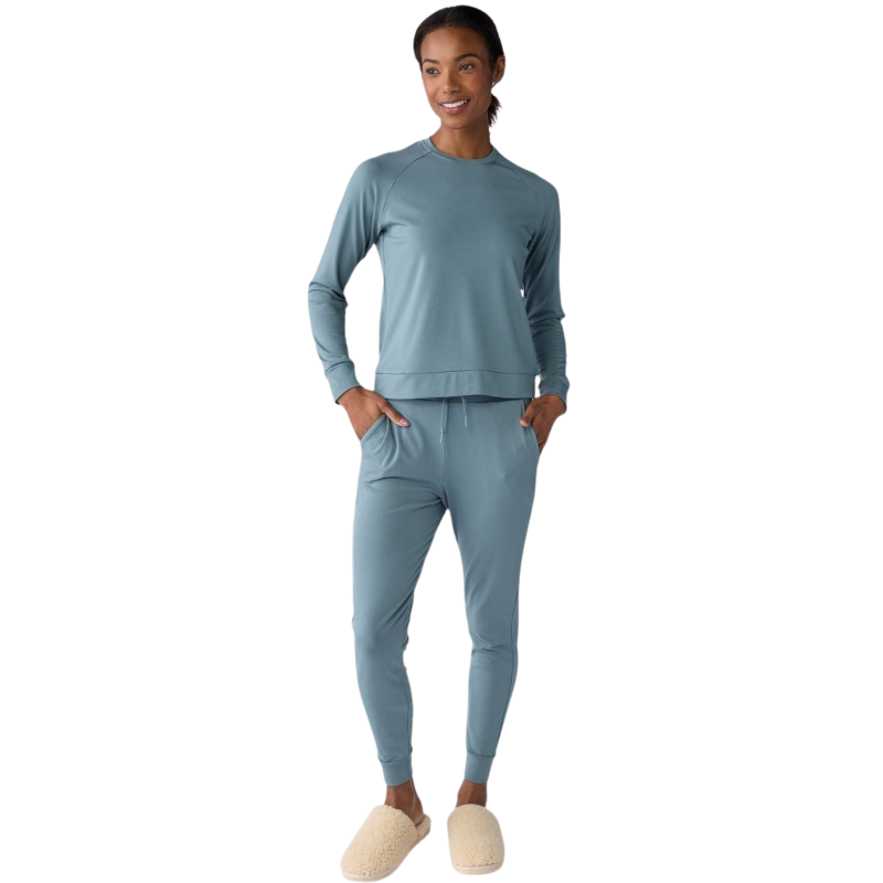 Cozy Earth Women’s Ultra-Soft Bamboo Pullover Crew - Sweatshirts