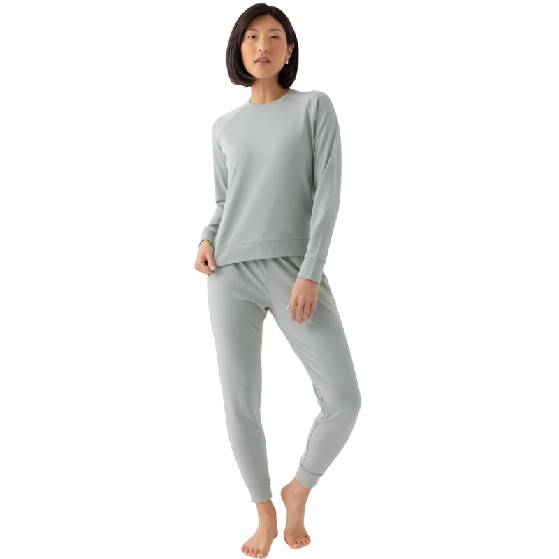 Cozy Earth Women’s Ultra-Soft Bamboo Pullover Crew - Sweatshirts