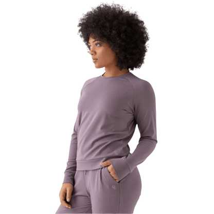 Cozy Earth Women's Ultra-Soft Bamboo Pullover Crew - Sweatshirts - SwagWear