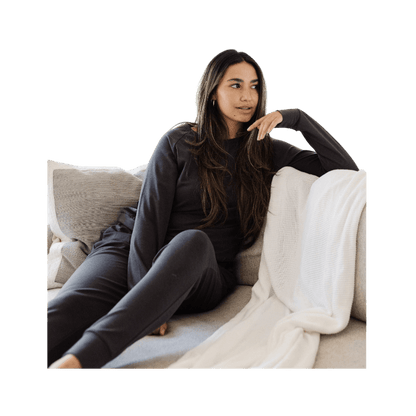 Cozy Earth Women's Ultra-Soft Bamboo Pullover Crew - Sweatshirts - SwagWear