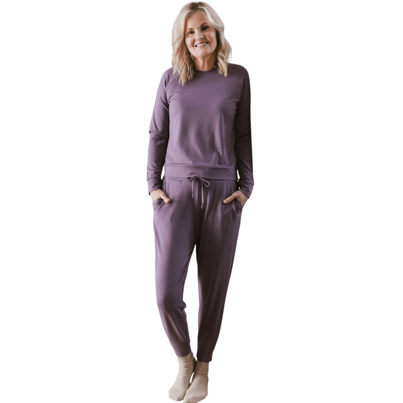 Cozy Earth Women's Ultra-Soft Bamboo Pullover Crew - Sweatshirts - SwagWear