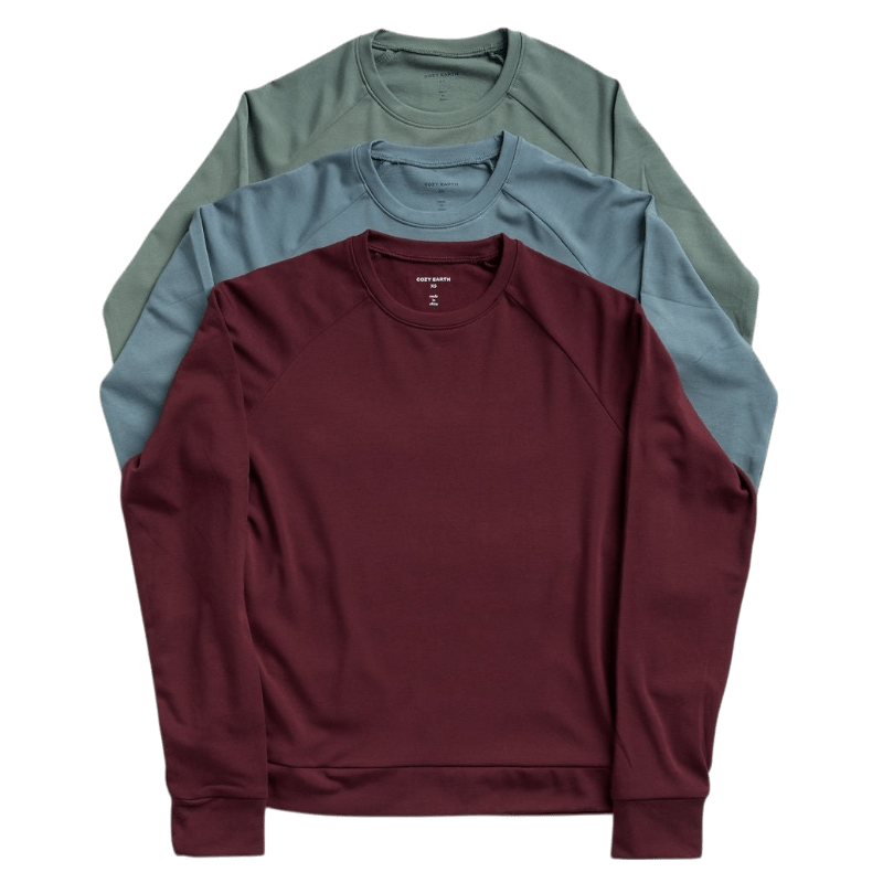 Cozy Earth Women's Ultra-Soft Bamboo Pullover Crew - Sweatshirts - SwagWear
