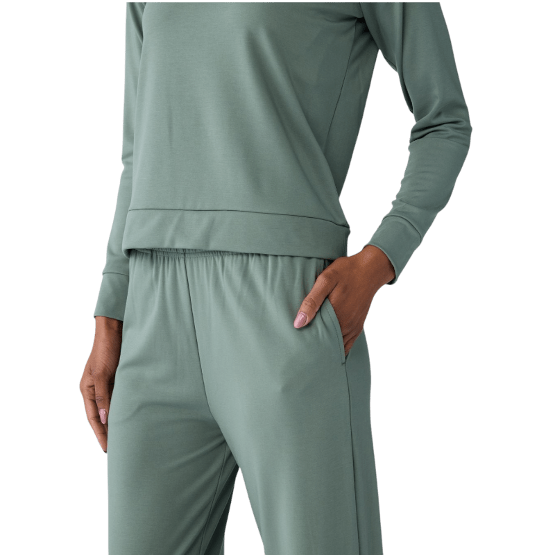 Cozy Earth Women's Ultra-Soft Bamboo Pullover Crew - Sweatshirts - SwagWear