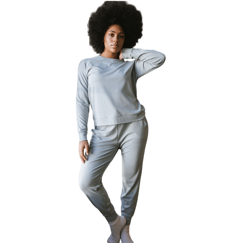 Cozy Earth Women's Ultra-Soft Bamboo Pullover Crew - Sweatshirts - SwagWear