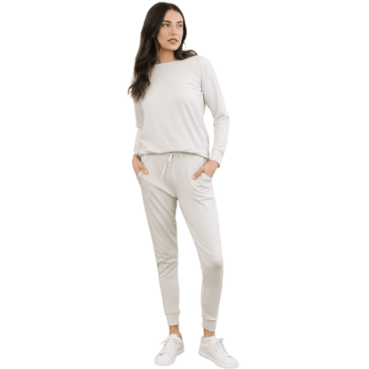Cozy Earth Women's Ultra-Soft Bamboo Pullover Crew - Sweatshirts - SwagWear