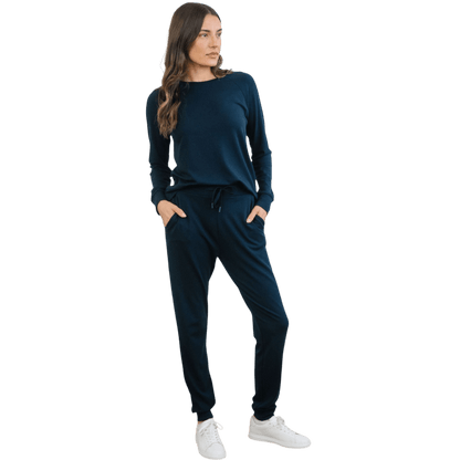 Cozy Earth Women's Ultra-Soft Bamboo Pullover Crew - Sweatshirts - SwagWear