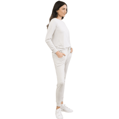 Cozy Earth Women's Ultra-Soft Bamboo Pullover Crew - Sweatshirts - SwagWear