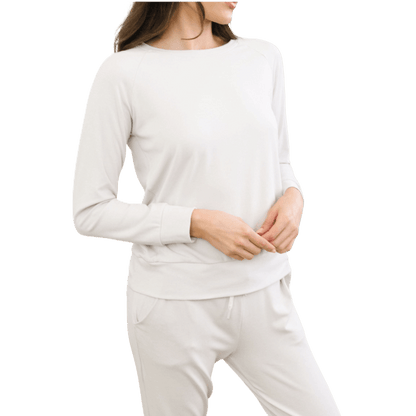 Cozy Earth Women's Ultra-Soft Bamboo Pullover Crew - Sweatshirts - SwagWear