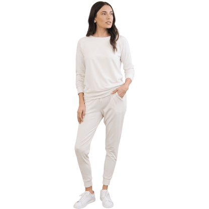 Cozy Earth Women's Ultra-Soft Bamboo Pullover Crew - Sweatshirts - SwagWear