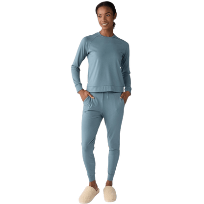 Cozy Earth Women's Ultra-Soft Bamboo Pullover Crew - Sweatshirts - SwagWear