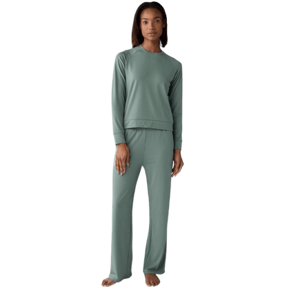 Cozy Earth Women's Ultra-Soft Bamboo Pullover Crew - Sweatshirts - SwagWear
