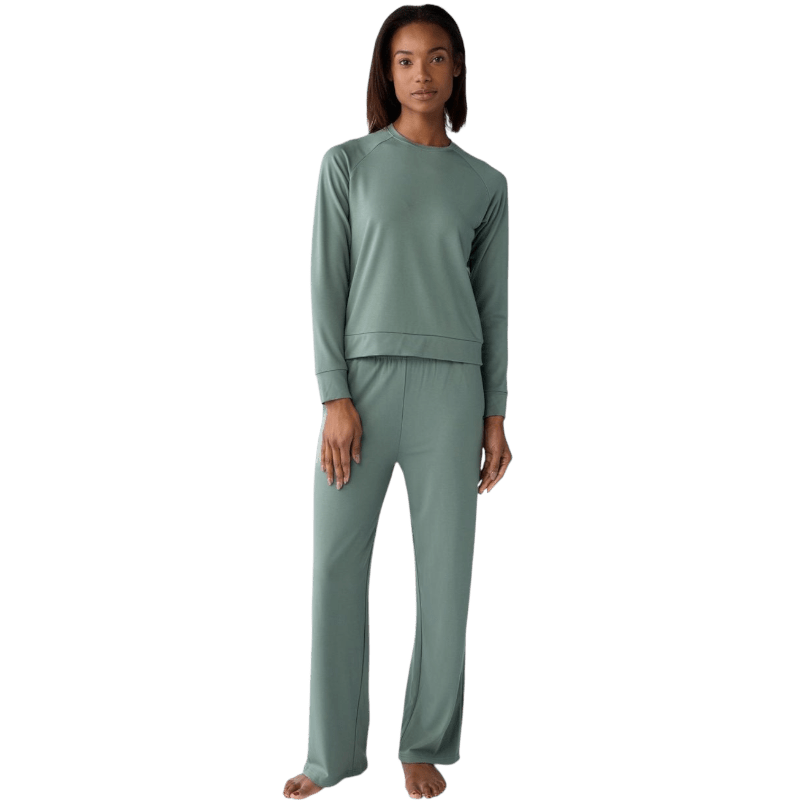 Cozy Earth Women's Ultra-Soft Bamboo Pullover Crew - Sweatshirts - SwagWear