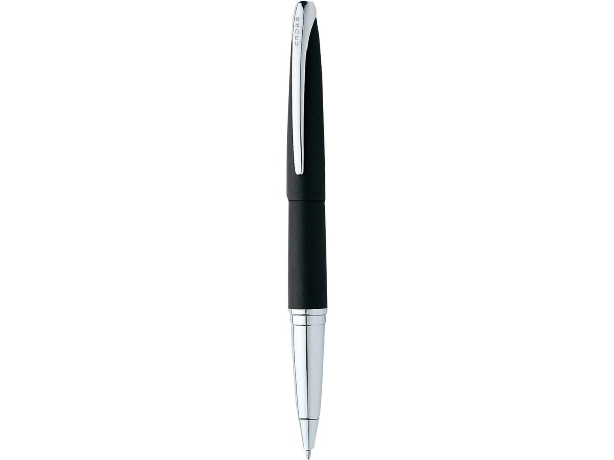 Cross® ATX Basalt Black Roller Ball - Roller Ball Pens - SwagWear