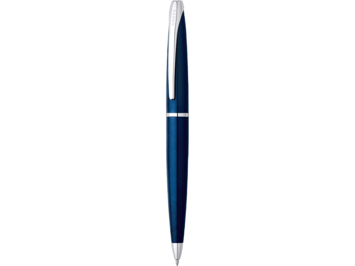 Cross® ATX Blue Lacquer Ballpoint - Ballpoint Pens - SwagWear