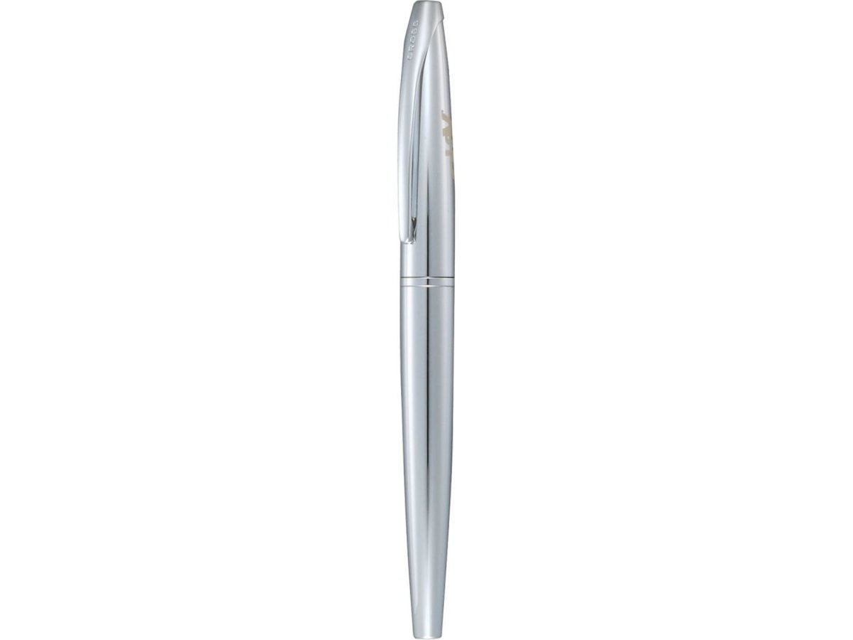 Cross® ATX Pure Chrome Roller Ball - Roller Ball Pens - SwagWear