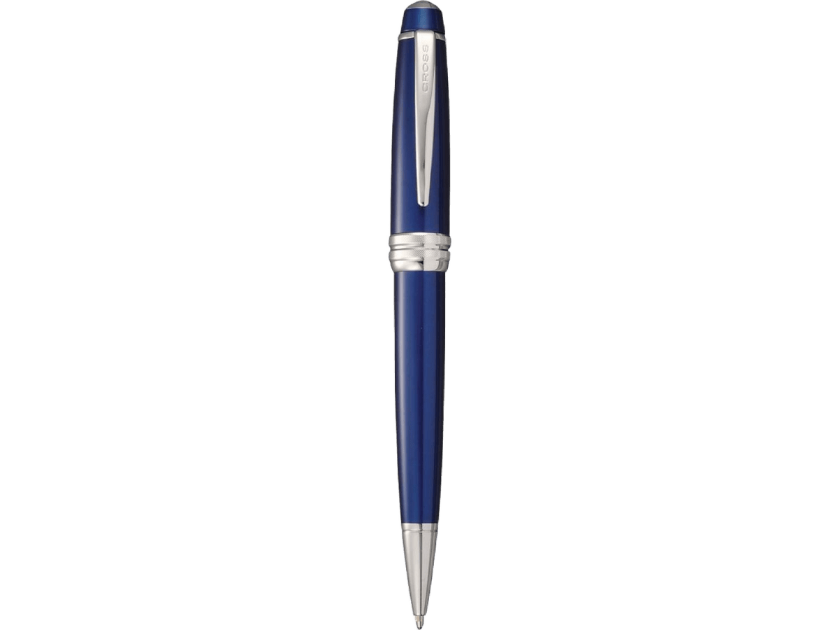 Cross® Bailey Blue Lacquer Ballpoint - Ballpoint Pens - SwagWear