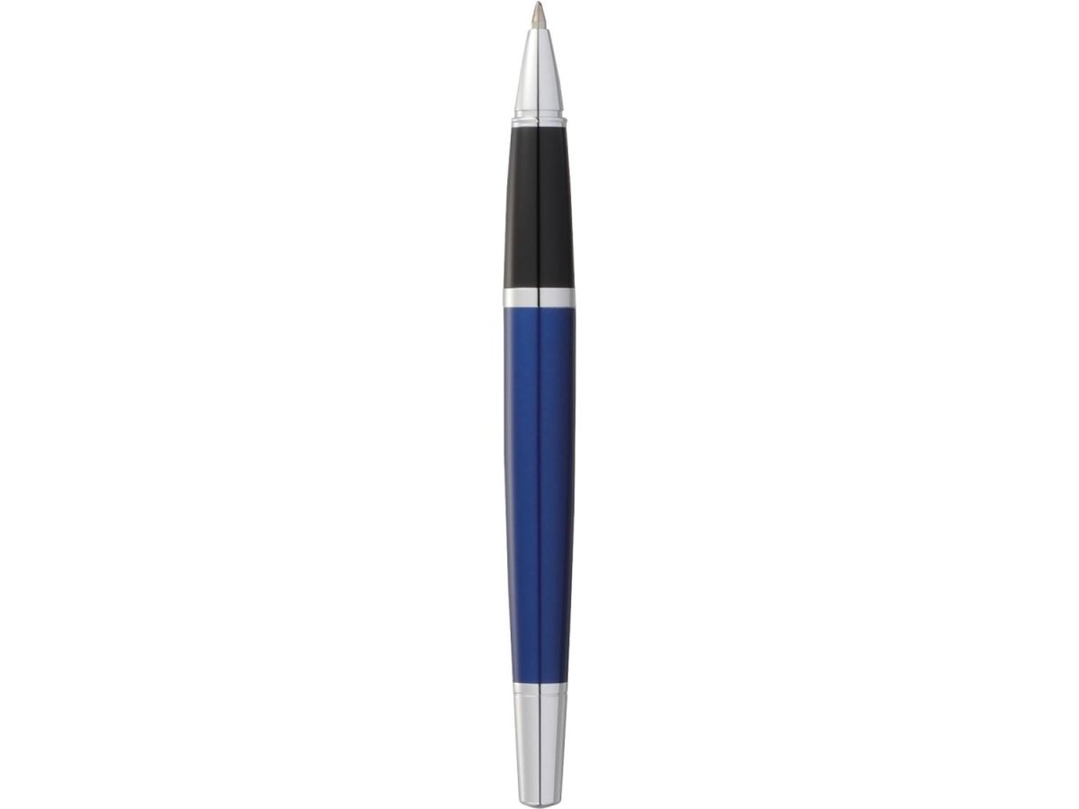 Cross® Bailey Blue Lacquer Roller Ball - Roller Ball Pens - SwagWear
