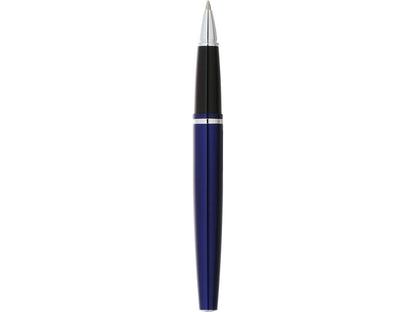 Cross® Calais Chrome Blue Roller Ball - Roller Ball Pens - SwagWear