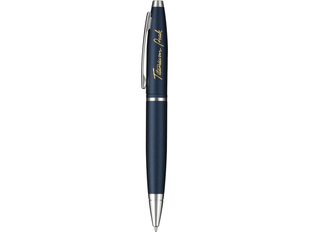 Cross® Calais Matte Metallic Midnight Blue Ballpoint - Ballpoint Pens - SwagWear