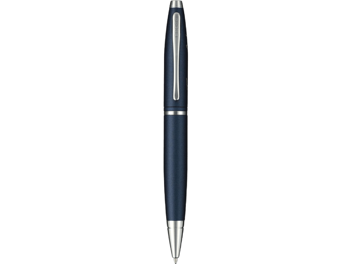 Cross® Calais Matte Metallic Midnight Blue Ballpoint - Ballpoint Pens - SwagWear