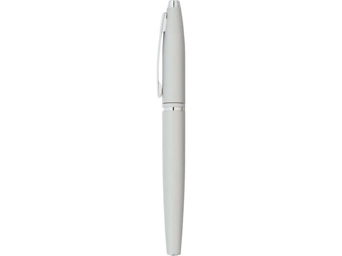Cross® Calais Satin Chrome Roller Ball - Roller Ball Pens - SwagWear