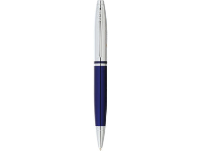 Cross® Calais Chrome Blue Ballpoint - Silver - Ballpoint Pens