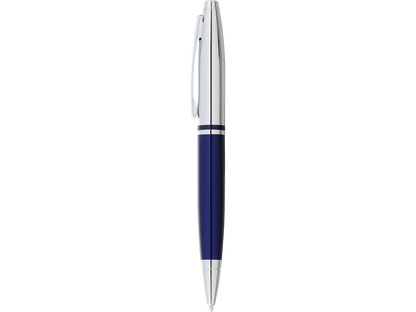 Cross® Calais Chrome Blue Ballpoint - Silver - Ballpoint Pens