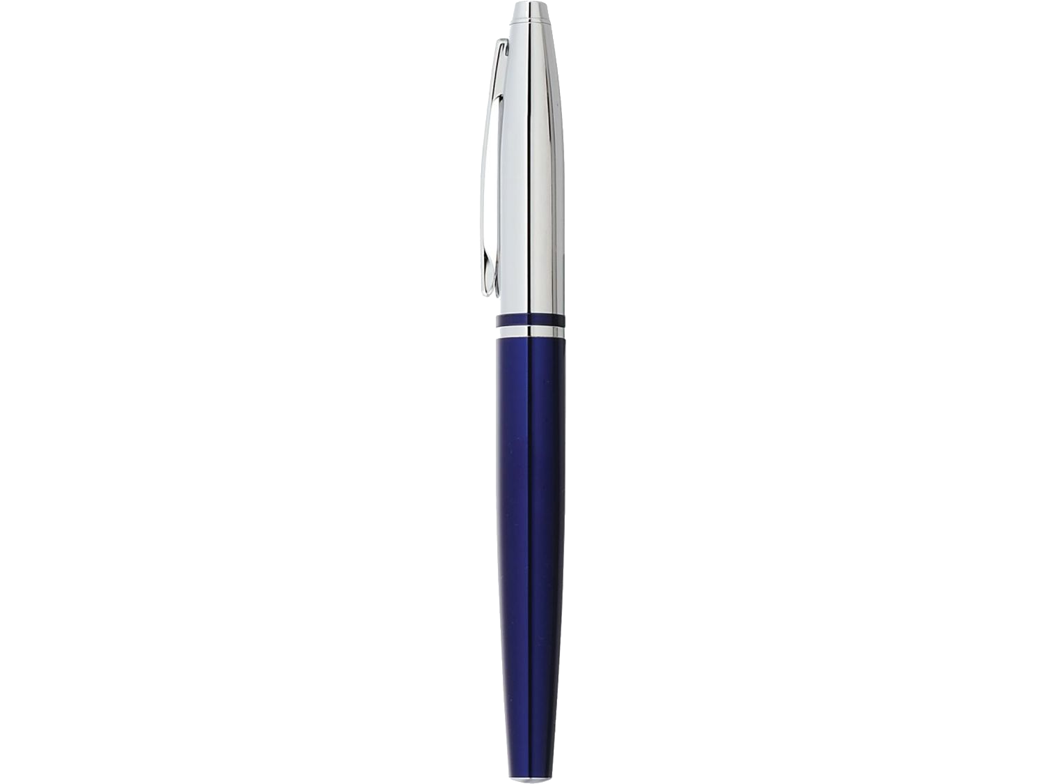 Cross® Calais Chrome Blue Roller Ball - Blue - Roller Ball Pens
