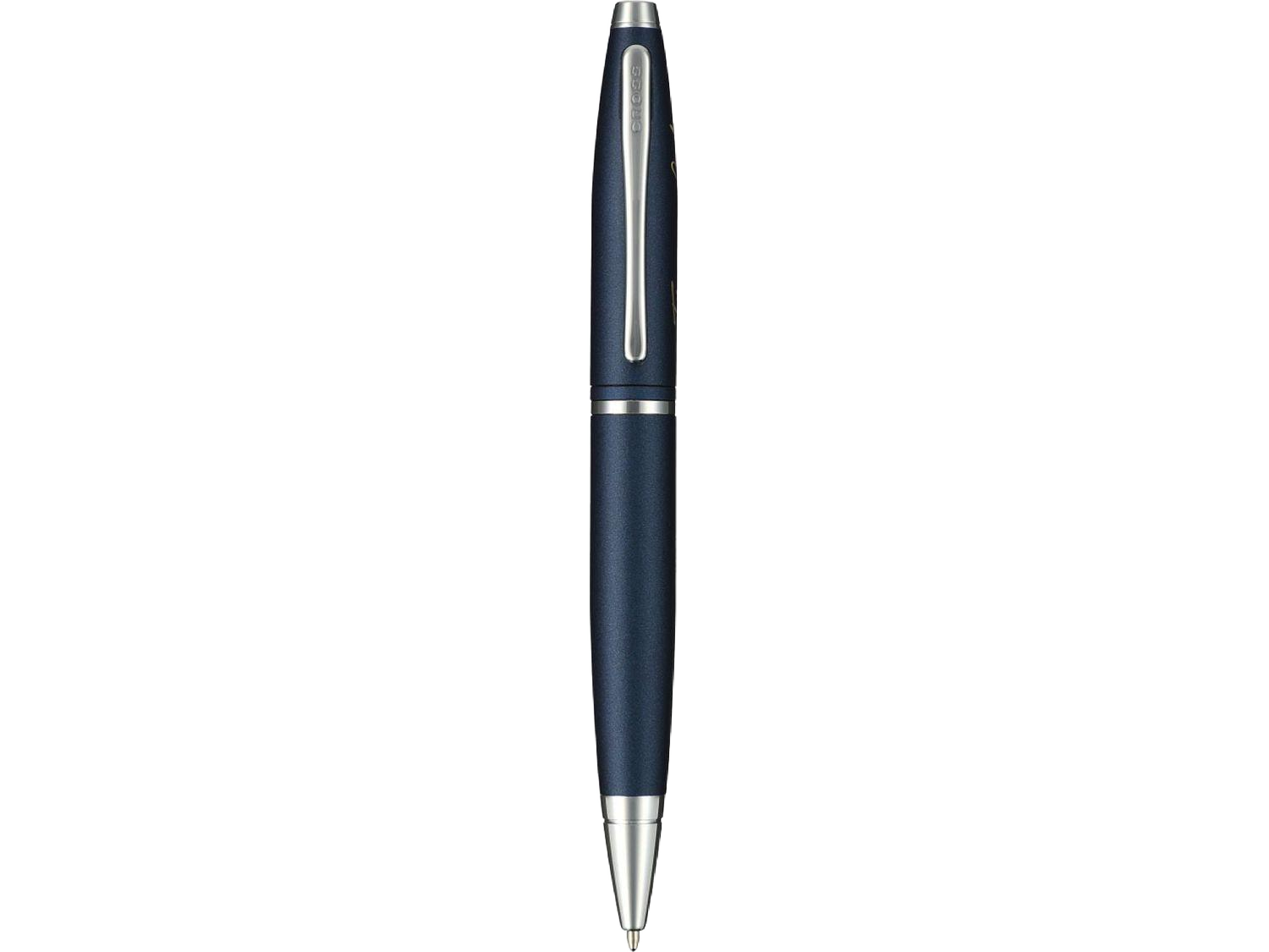 Cross® Calais Matte Metallic Midnight Blue Ballpoint - Blue - Ballpoint Pens