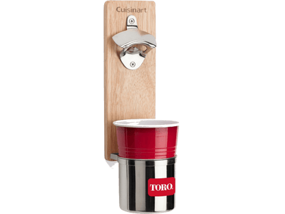 Cuisinart Outdoors® Magnetic Bottle Opener & Cup Holder - Barware - SwagWear