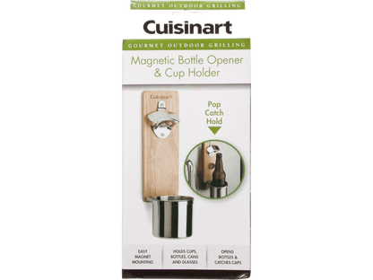 Cuisinart Outdoors® Magnetic Bottle Opener & Cup Holder - Barware - SwagWear