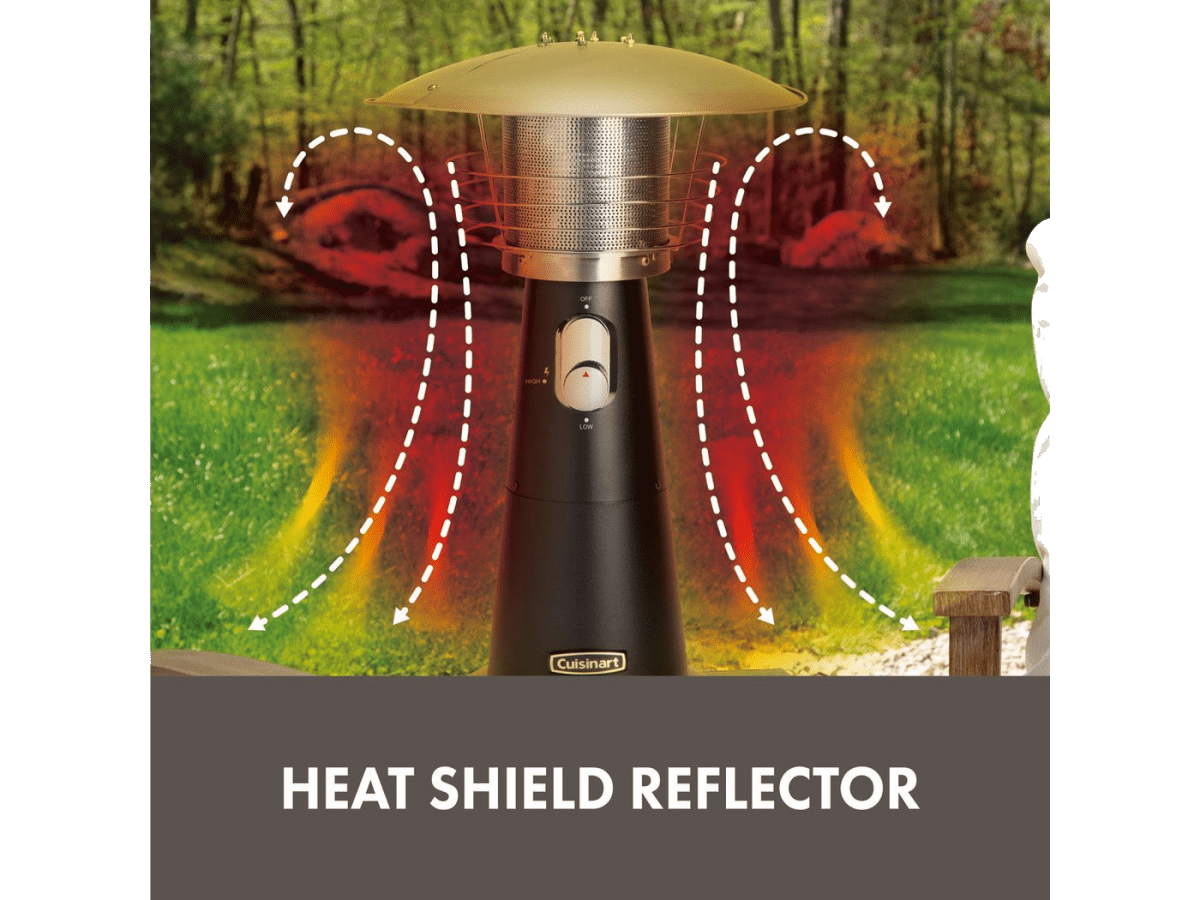 Cuisinart Outdoors® Tabletop Patio Heater - Patio Heaters - SwagWear