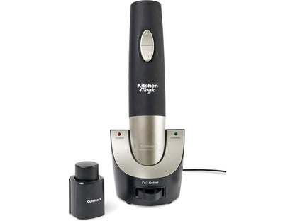 Cuisinart® Cordless Wine Opener - Stainless Steel - Barware