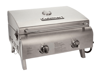 Cuisinart® Outdoors Chef's Style Stainless Tabletop Grill - Outdoor Grills - SwagWear