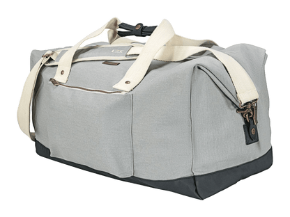 Cutter & Buck® 19" Cotton Weekender Duffle Bag - Duffel Bags - SwagWear