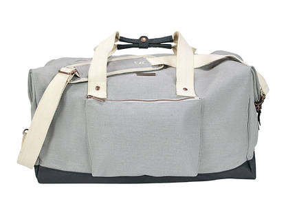 Cutter & Buck® 19’’ Cotton Weekender Duffle Bag - Gray - Duffel Bags