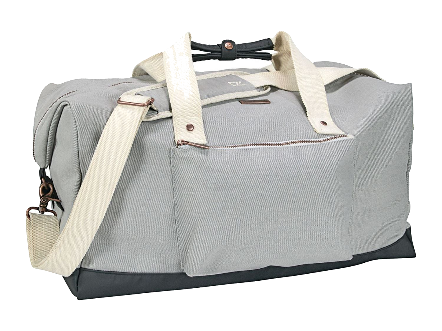 Cutter & Buck® 19’’ Cotton Weekender Duffle Bag - Gray - Duffel Bags