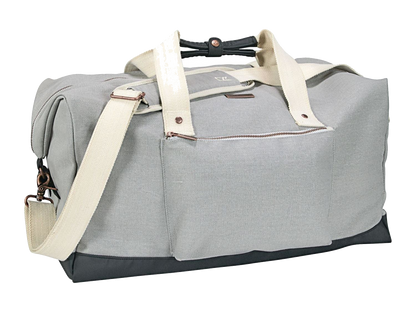 Cutter & Buck® 19’’ Cotton Weekender Duffle Bag - Gray - Duffel Bags