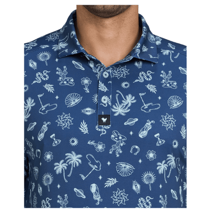 Desert Golfin' Core Performance Polo - Polos - SwagWear