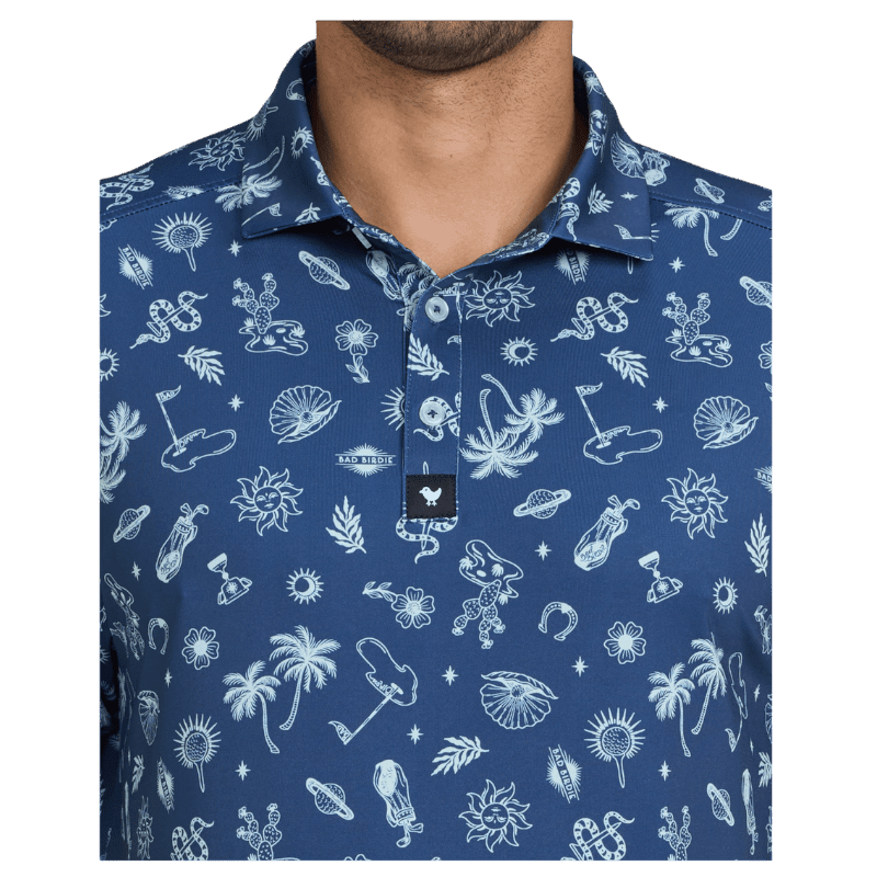 Desert Golfin' Core Performance Polo - Polos - SwagWear
